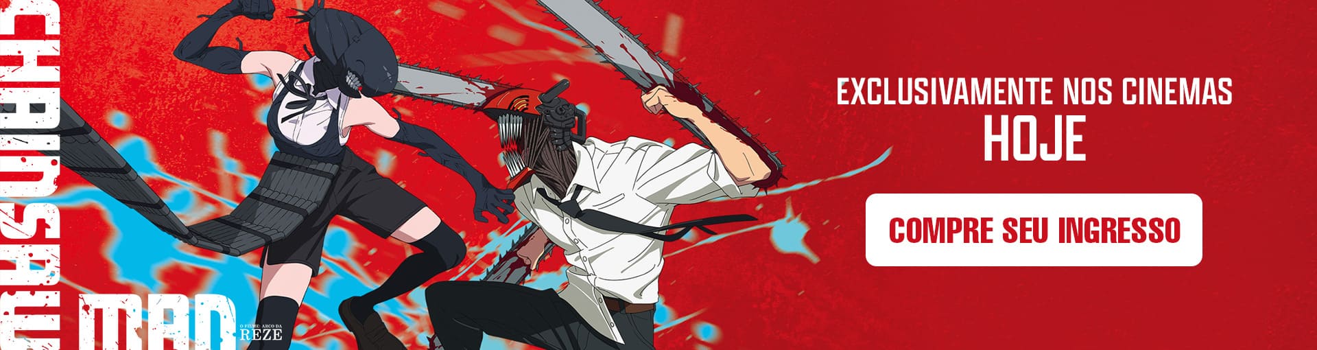 Banner Chainsaw Man - O Arco da Reze