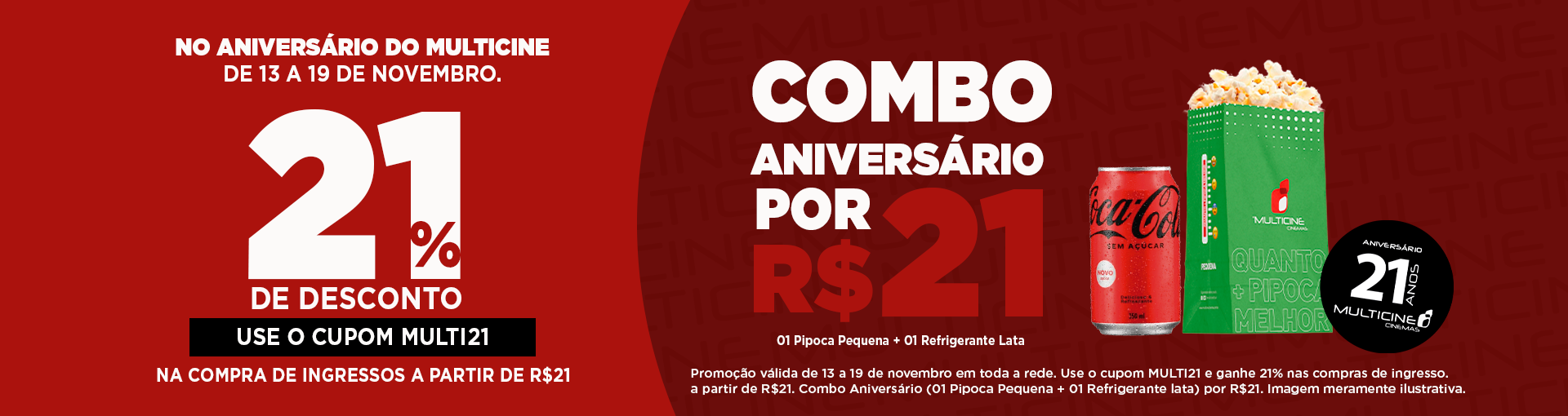 Banner Combo Aniverário