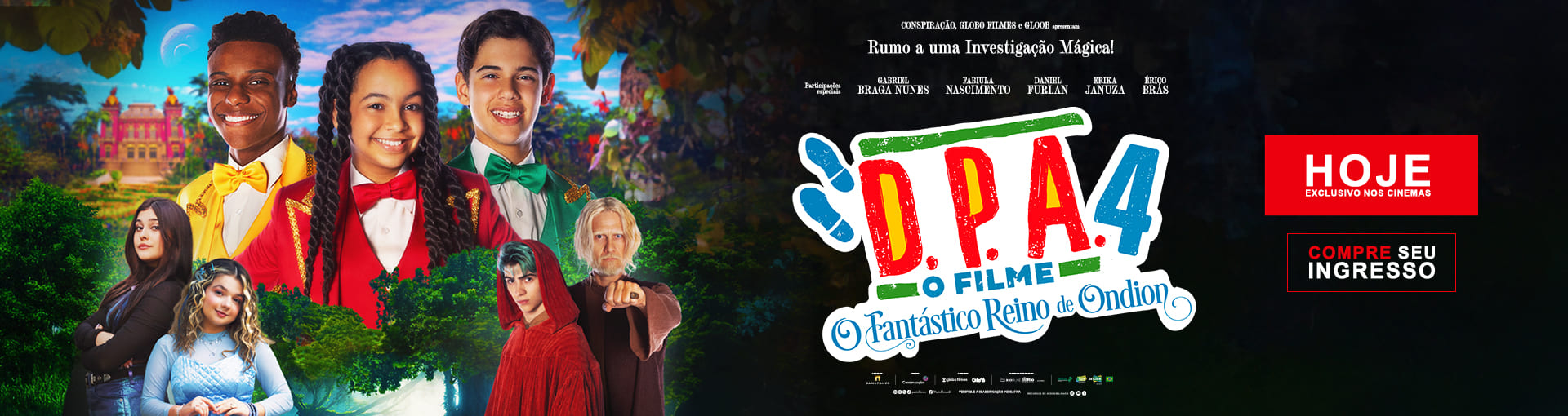 Banner Detetives do Prédio Azul 4 - O Fantástico Reino de