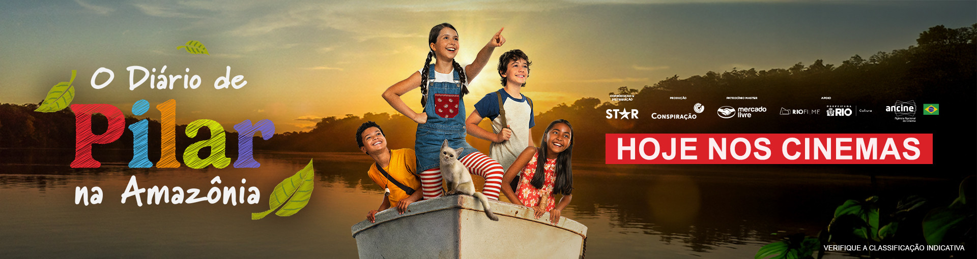 Banner O Diário de Pilar Na Amazônia