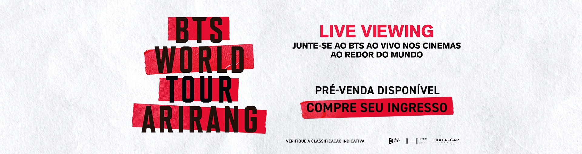 Banner BTS World Tour Â´ArirangÂ´ In Goyang Live Viewing