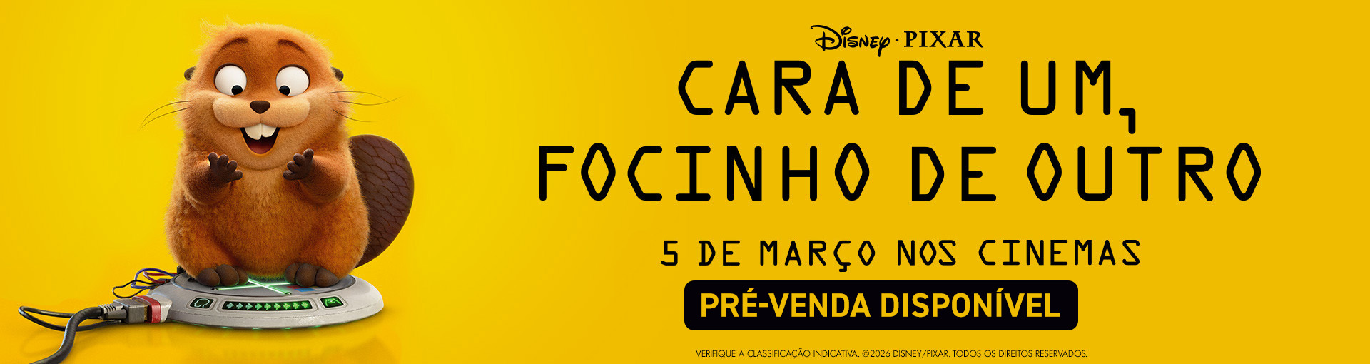 Banner Cara de um, Focinho de Outro