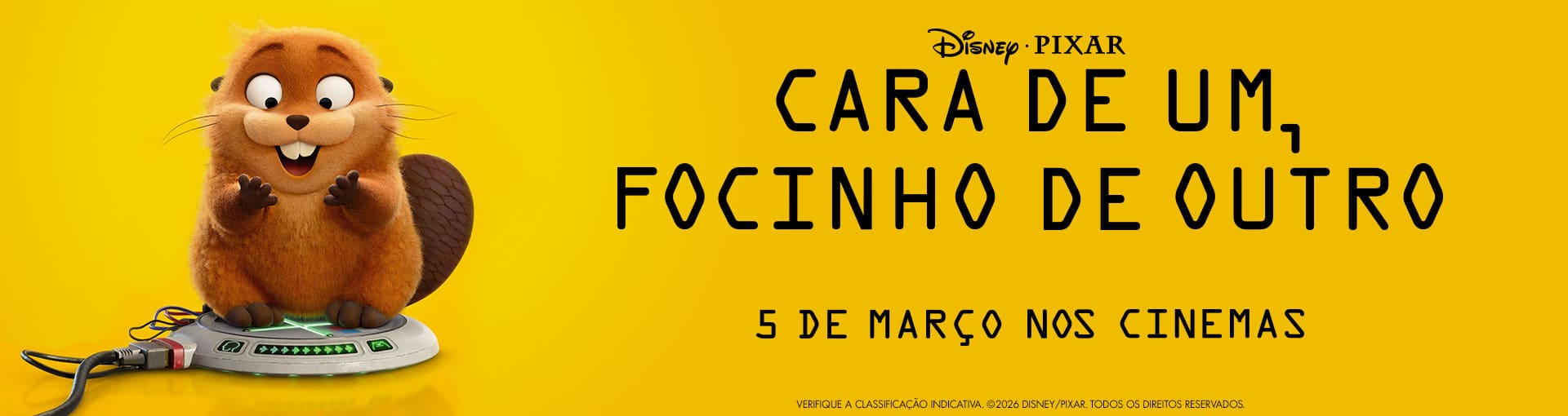 Banner Cara de um, Focinho de Outro