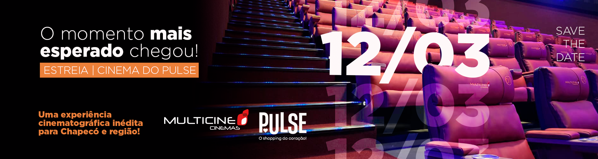 Banner Cinema Chapecó 