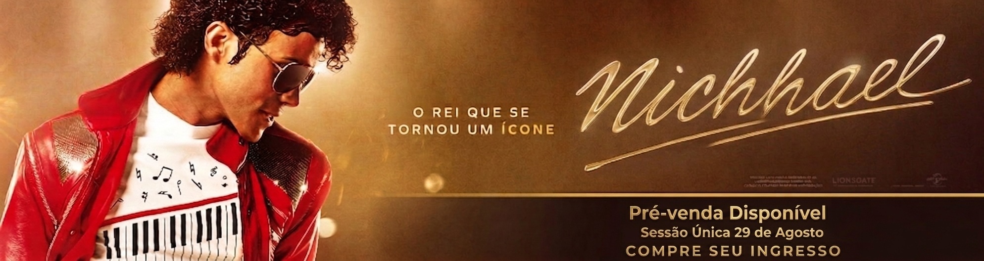 Banner promocional: Michael (Sessão Especial)