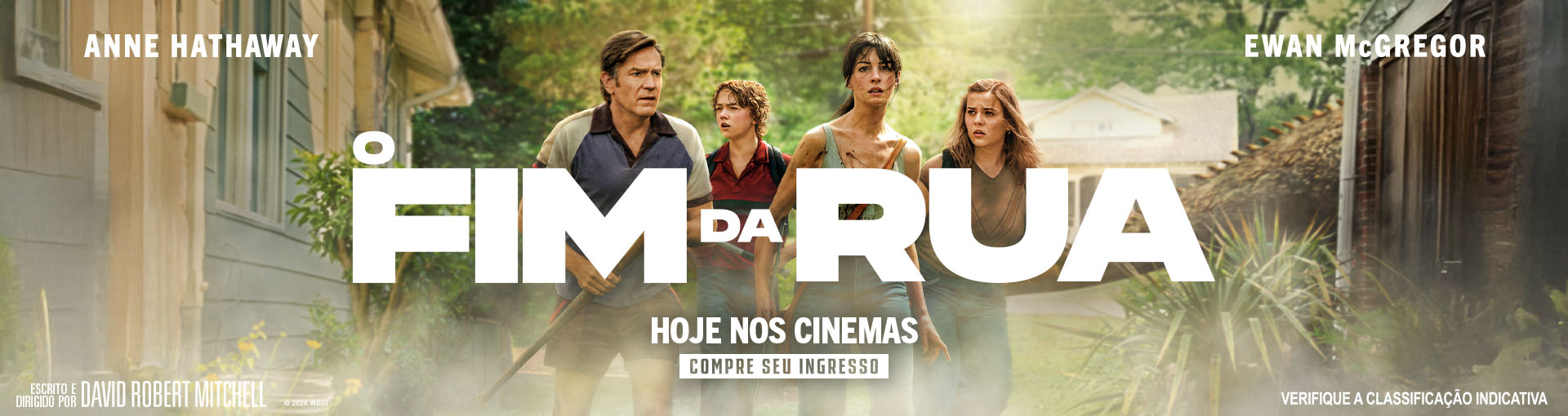 Banner promocional: O Fim da Rua