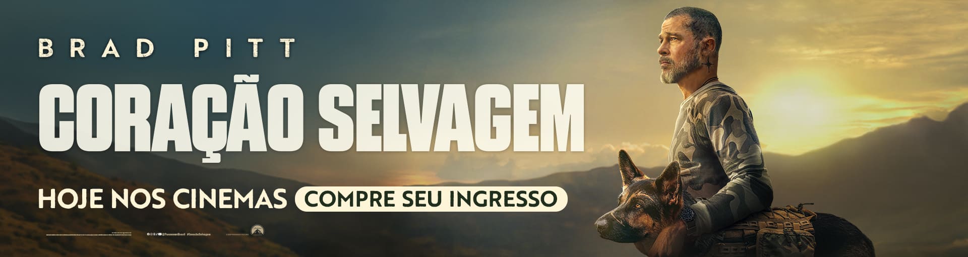 Banner promocional: Coração Selvagem 